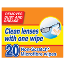 CLEARWIPE LENS CLEANER WIPES 20 PACK thumbnail 5