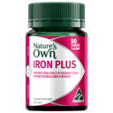 NATURES OWN IRON PLUS 50 TABLETS thumbnail 1