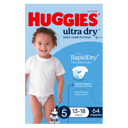 HUGGIES JUMBO ULTRADRY NAPPIES WALKER BOY 64 PACK thumbnail 2