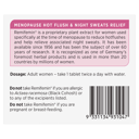 REMIFEMIN MENOPAUSE SYMPTOM RELIEF 100 TABLETS thumbnail 4