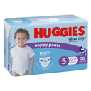HUGGIES ULTRADRY NAPPY PANTS WALKER BOY 26 PACK thumbnail 1