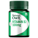 NATURES OWN VITAMIN B2 100MG 100 TABLETS thumbnail 10