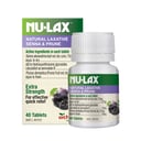 NU-LAX NATURAL FRUIT LAXATIVE SENNA & PRUNE 40 TABLETS thumbnail 1