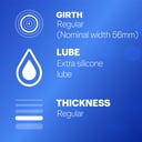 DUREX REGULAR CONDOMS 30 PACK thumbnail 5