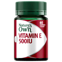 NATURES OWN VITAMIN E 500IU 60 CAPSULES thumbnail 5