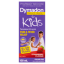 DYMADON FOR KIDS STRAWBERRY 2 YEARS-12 YEARS SUSPENSION 100ML thumbnail 2