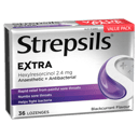 STREPSILS EXTRA BLACKCURRANT 36 LOZENGES thumbnail 3