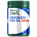 NATURES OWN ODOURLESS FISH OIL 1000MG 200 CAPSULES thumbnail 10