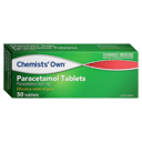 CHEMISTS OWN PARACETAMOL 50 TABLETS thumbnail 1