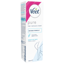 VEET PURE HAIR REMOVAL CREAM LEGS & BODY SENSITIVE SKIN 100M thumbnail 1