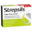 STREPSILS LEMON SUGAR FREE 16 LOZENGES thumbnail 4