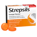 STREPSILS ORANGE 36 LOZENGES thumbnail 1