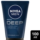 NIVEA MEN DEEP FACE & BEARD WASH 100ML thumbnail 8