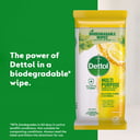 DETTOL MULTI PURPOSE CLEANING WIPES LEMON LIME 110 PACK thumbnail 3