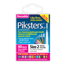 PIKSTERS INTERDENTAL BRUSH SIZE 2 WHITE 40 PACK thumbnail 2
