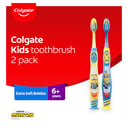 COLGATE TOOTHBRUSH KIDS MINONS +6 YEARS EXTRA SOFT 2 PACK thumbnail 3