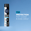 NIVEA MEN ANTIPERSPIRANT B&W  INVISIBLE FRESH 48H 250ML thumbnail 4