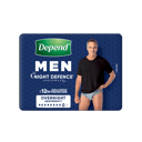 DEPEND MEN ADVANCED PROTECTION N/DEF UNDERWEAR 9D LARGE 8 PACK thumbnail 3