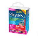 PIKSTERS INTERDENTAL BRUSH SIZE 4 RED 40 PACK thumbnail 1