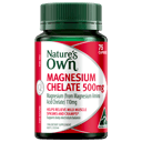 NATURES OWN MAGNESIUM CHELATE 500MG 75 TABLETS thumbnail 1