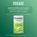 DULCOLAX CONSTIPATION RELIEF SUPPOSITORIES 10 PACK thumbnail 5