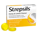 STREPSILS HONEY & LEMON 16 LOZENGES thumbnail 1