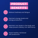 OSTELIN IRON & B+ ENERGY 30 TABLETS thumbnail 3