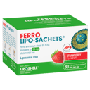 Ferro FERRO LIPO-SACHETS STRAWBERRY 30 X 5G thumbnail 1