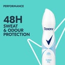REXONA ANTIPERSPIRANT WOMEN COTTON DRY 48HR 250ML thumbnail 4