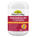 NATURES WAY MAGNESIUM + TURMERIC 150 TABLETS thumbnail 1