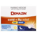 DEMAZIN DAY & NIGHT COLD & FLU PE 24 TABLETS thumbnail 2