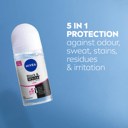 NIVEA WOMEN ANTIPERSPIRANT B&W INVISIBLE CLEAR 48H ROLL ON 50ML thumbnail 6