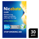NICABATE EXTRA FRESH 2MG GUM 30 PACK thumbnail 10