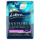 LIBRA PADS INVISIBLE EXTRA LONG WINGS 10 PACK thumbnail 2