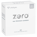 LIFESTYLES ZERO CONDOMS 40 PACK thumbnail 1
