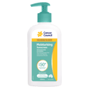 CANCER COUNCIL MOIST SUNSCREEN ALOE & VITAMIN E PUMP SPF50+ 200ML thumbnail 1