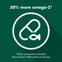 NATURES OWN ODOURLESS FISH OIL 1500MG 200 CAPSULES thumbnail 6