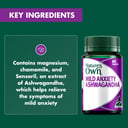 NATURES OWN MILD ANXIETY ASHWAGANDHA 60 TABLETS thumbnail 5