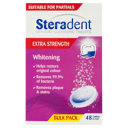 STERADENT DENTURE CLEANSER WHITENING 48 TABLETS thumbnail 2