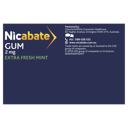 NICABATE GUM REGULAR EXTRA FRESH MINT 2MG 200 PACK thumbnail 10