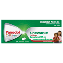 PANADOL CHILDREN 3 + YEARS CHEWABLE 24 TABLETS thumbnail 2