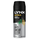 LYNX MEN ANTIPERSPIRANT AUSTRALIA 72H 165ML thumbnail 1