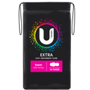 U BY KOTEX PADS EXTRA SUPER WINGS 14 PACK thumbnail 2