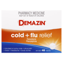 DEMAZIN COLD & FLU RELIEF PE  48TABLETS thumbnail 2