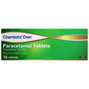 CHEMISTS OWN PARACETAMOL  20 TABLETS thumbnail 2