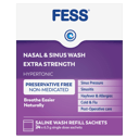 FESS NASAL & SINUS WASH EXTRA STRENGTH REFILL SACHET 24 thumbnail 8