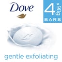 DOVE BEAUTY SOAP BAR SOFT PEELING EXFOLIATING 90G 4 PACK thumbnail 9