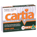 CARTIA ASPIRIN 100MG 168 TABLET thumbnail 1