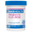 INNER HEALTH PROBIOTIC PLUS IRON 30 CAPSULES thumbnail 3