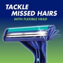 GILLETTE BLUE II PLUS DISPOSABLE RAZOR 5 PACK thumbnail 4